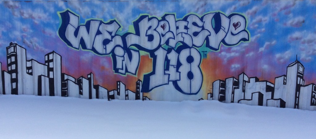 Graffiti Art by AJA Louden ( used with permission) 118 Ave& 92 St. 